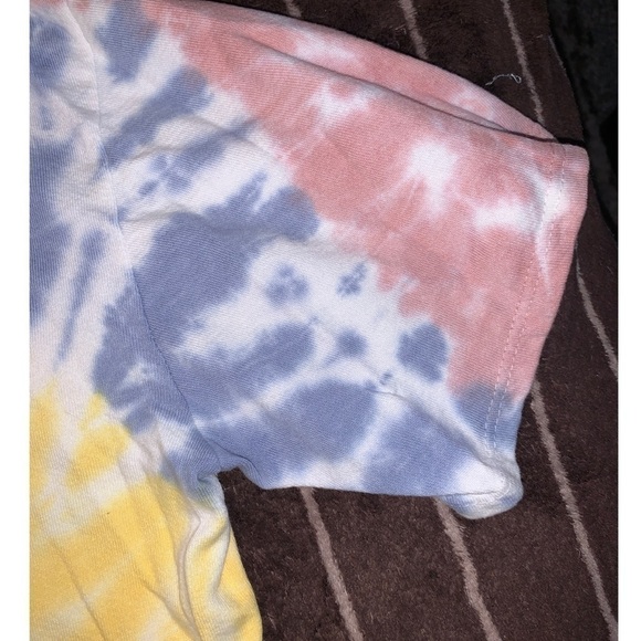 Swirls of Beauty French Terry Tie Dye Top - Picture 6 of 9